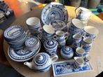 Servies Blond Amsterdam Blauw (84 delig), Huis en Inrichting, Keuken | Servies, Ophalen, Gebruikt, Blond Amsterdam, Aardewerk