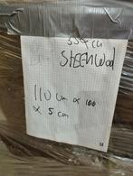 Steenwol, Doe-het-zelf en Verbouw, Plinten en Afwerking, Ophalen, Overige materialen, Gebruikt, X