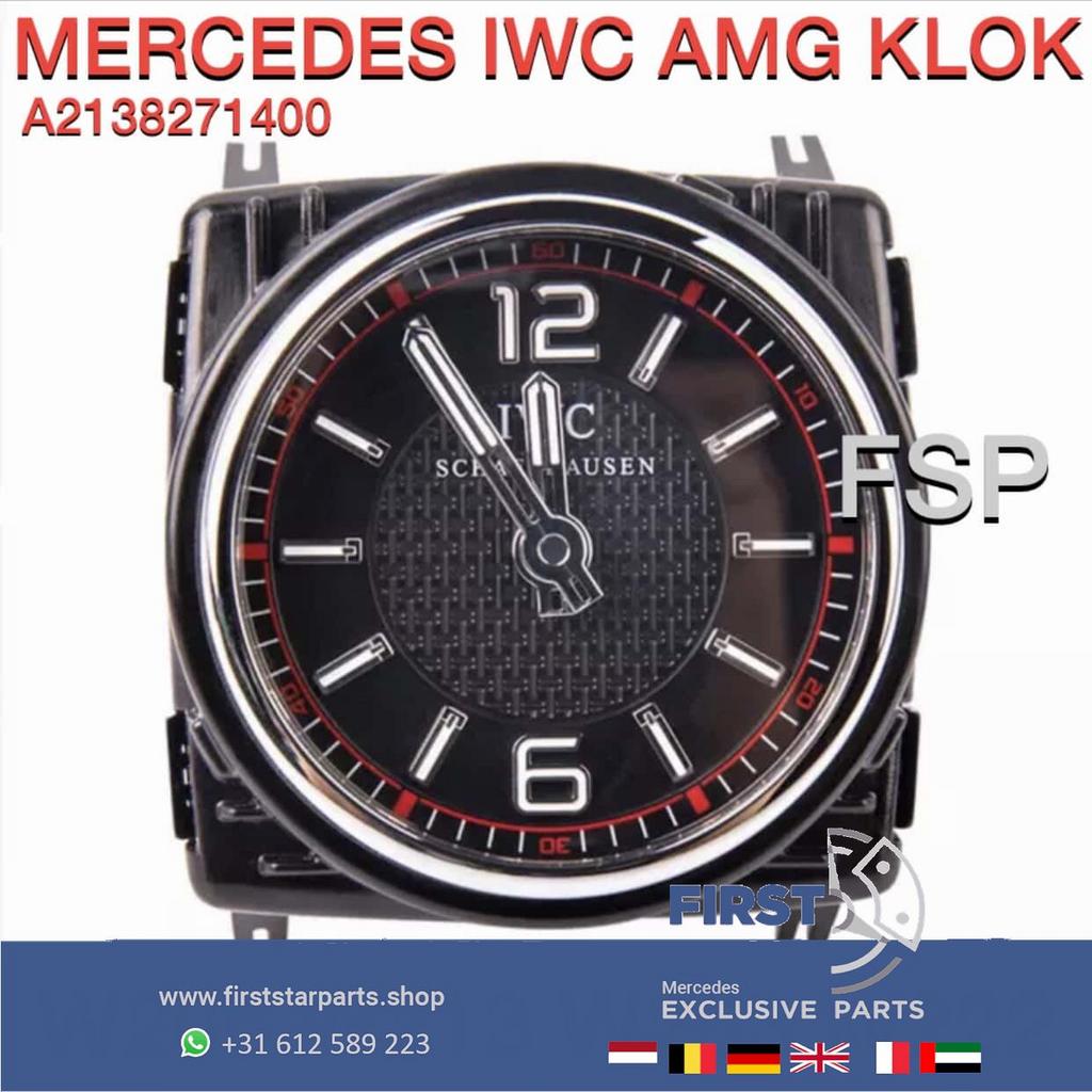 A2138271400 IWC AMG Klokje Mercedes C E GLC S Klasse 63 2014, Gebruikt, -, Ophalen of Verzenden, -