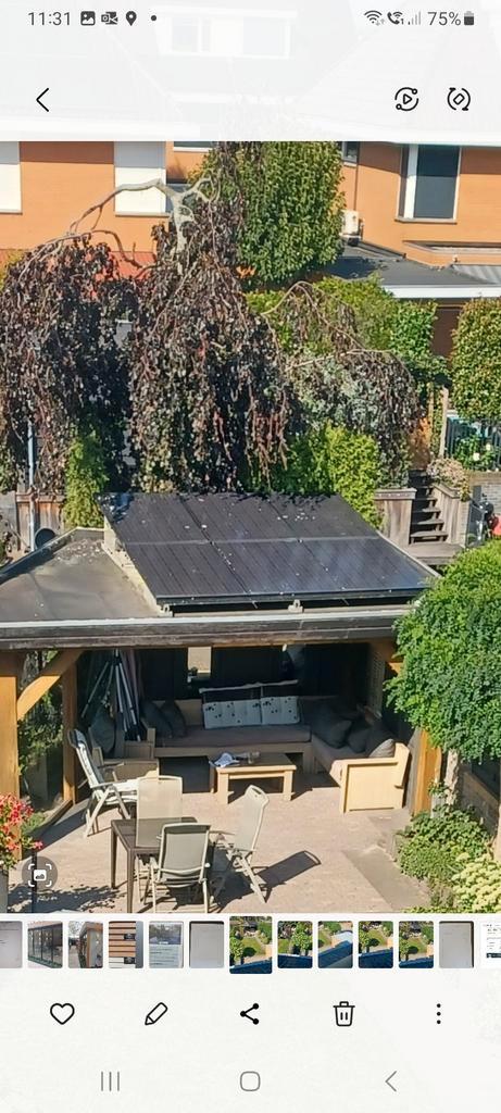 Zonnepanelen set - Compleet systeem, Doe-het-zelf en Verbouw, Zonnepanelen en Toebehoren, Gebruikt, Compleet systeem, 200 wattpiek of meer