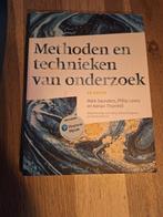 Methoden en technieken van onderzoek - 8e editie, Boeken, Ophalen, Zo goed als nieuw, HBO, Mark Saunders, Philip Lewis, Adrian Thornhill
