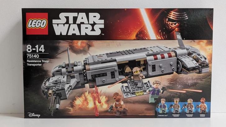 Lego Disney Star Wars 75140 Resistance Troop Transport NIEUW, Kinderen en Baby's, Speelgoed | Duplo en Lego, Nieuw, Lego, Complete set