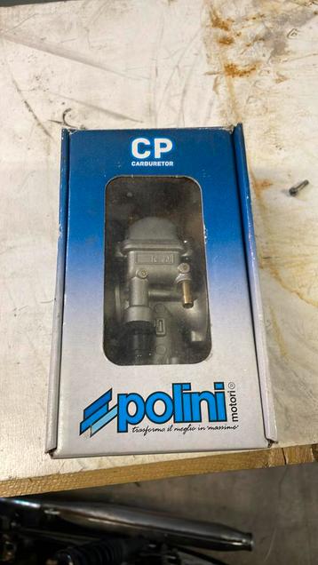 Polini cp 21mm carburateur handchoke nieuw beschikbaar voor biedingen
