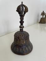 D338 Tafelbel Tafelbelletje Tibetaanse Meditatiebel, Antiek en Kunst, Ophalen of Verzenden