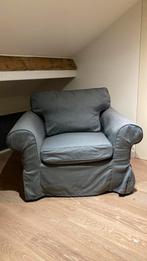 IKEA Ektorp fauteuil hoes antraciet, Ophalen of Verzenden, 75 tot 100 cm, Zo goed als nieuw