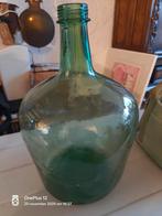 Glazen groene flessen, Huis en Inrichting, Woonaccessoires | Vazen, Ophalen of Verzenden, Minder dan 50 cm, Groen, Glas