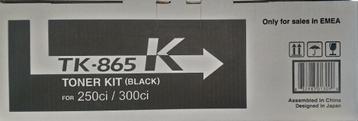 Kyocera TK-865 K, Originele Black Toner Cartridge 250ci 300c beschikbaar voor biedingen