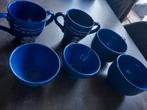 Blauw Servies - 6 Stuks, Huis en Inrichting, Ophalen, Overige stijlen, Bord(en)