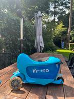Micro step mini2go deluxe blauw, Fietsen en Brommers, Steps, Ophalen, Gebruikt, Micro