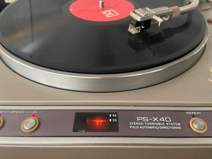 Sony PS-X40 Volautomatische Platenspeler - Technisch 100%, Audio, Tv en Foto, Platenspelers, Gebruikt, Platenspeler, Sony, Automatisch