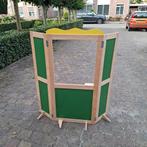 Houten winkeltje en poppenkast in 1, Kinderen en Baby's, Speelgoed | Speelkeukens, Ophalen, Zo goed als nieuw, Hout, Speelkeuken