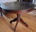 Ronde houten tafel, Huis en Inrichting, Tafels | Eettafels, Ophalen, Gebruikt, 50 tot 100 cm, Eikenhout