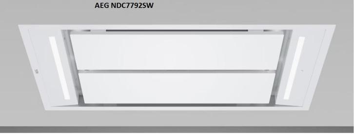 MAGAZIJN OPRUIMING AEG PLAFAND AFZUIGKAP WIT NIEUW IN DOOS, Witgoed en Apparatuur, Afzuigkappen, Nieuw, Inbouw, Overige typen