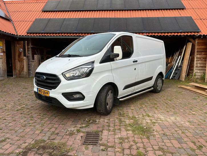 Ford Transit Custom GB 2.0 Tdci 130PK 320 L1h1 Automaat 2020, Auto's, Bestelauto's, Bedrijf, ABS, Achteruitrijcamera, Airbags