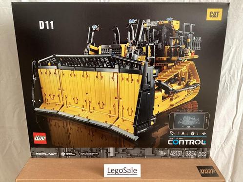 Lego Technic 42131 Cat  D11 Bulldozer Nieuw en verzegeld., Kinderen en Baby's, Speelgoed | Duplo en Lego, Nieuw, Lego, Complete set