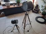 Te koop mooie set van 2 industriële vloerlampen!, Ophalen, Zo goed als nieuw