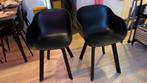 Set van 2 Zwarte Moderne Stoelen – Goede Staat, Huis en Inrichting, Stoelen, Gebruikt, Twee, Zwart, Scandinavian / Modern / Minimalist