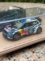 Spark VW Polo WRC Australië Champion 2016 S. Ogier, Hobby en Vrije tijd, Modelauto's | 1:43, Ophalen, Zo goed als nieuw, Auto