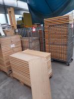 2000 planen lundia & bruynzeel grenenhout, Gebruikt, Ophalen