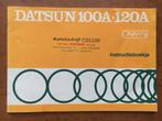 OWNERS MANUAL + INSTRUCTIEBOEKJE DATSUN 100A-120A COLIJN, Ophalen of Verzenden