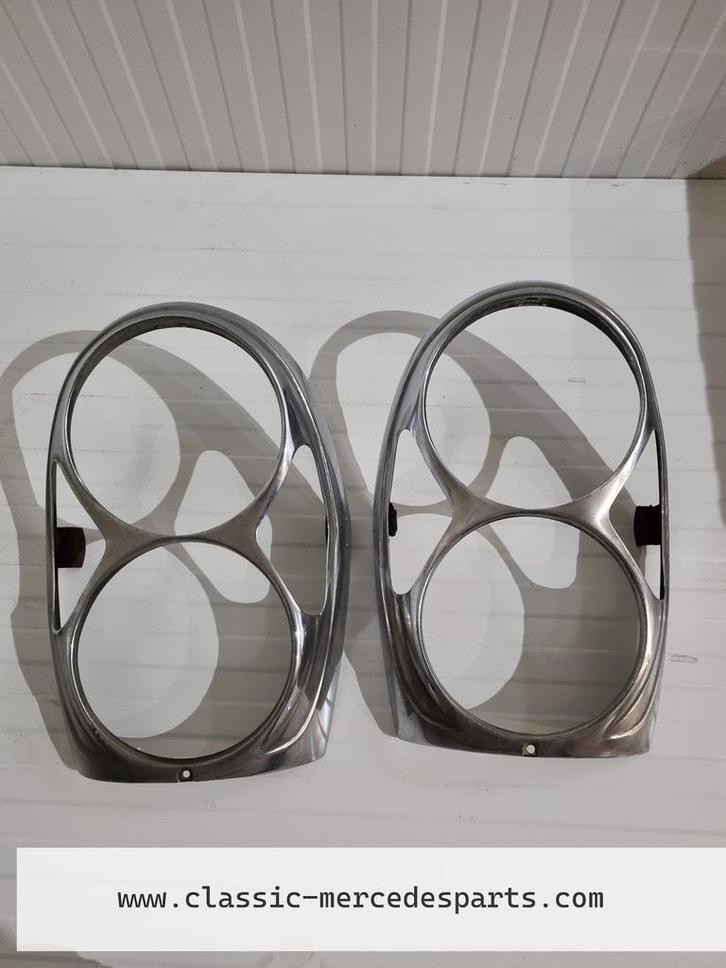 Koplampenringen Mercedes w108 w111 w112 Amerikaans model lin, Auto-onderdelen, Verlichting, Mercedes-Benz, Gebruikt, Ophalen of Verzenden
