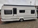 Fendt Tendenza 495 Fransbed mover luifel airco vloerverwarm, Caravans en Kamperen, Rondzit, Particulier, Fendt, Lengtebed