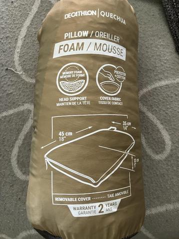 Quachua Pillow Foam - hoofdkussen Ultim Comfort beschikbaar voor biedingen