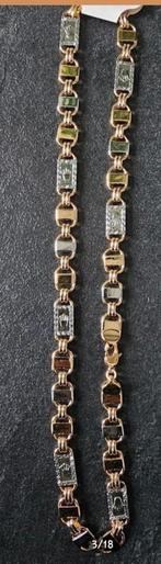 Rolex ketting in 2 kleuren beschikbaar !, Sieraden, Tassen en Uiterlijk, Kettingen, Ophalen of Verzenden, Nieuw, Goud, Goud