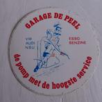 Leuke oude sticker.  Garage DE PEEL.  ESSO BENZINE., Ophalen of Verzenden, Zo goed als nieuw, Overige typen