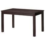 2x IKEA LANEBERG Uitschuifbare tafel, bruin zwart 130/190x80, Huis en Inrichting, Ophalen, Gebruikt, 100 tot 150 cm, 50 tot 100 cm