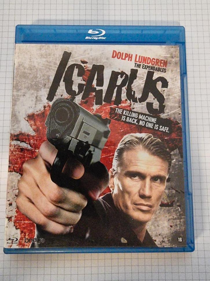 Icarus Blu-ray - Dolph Lundgren Actie, Cd's en Dvd's, Blu-ray, Gebruikt, Actie, Ophalen of Verzenden