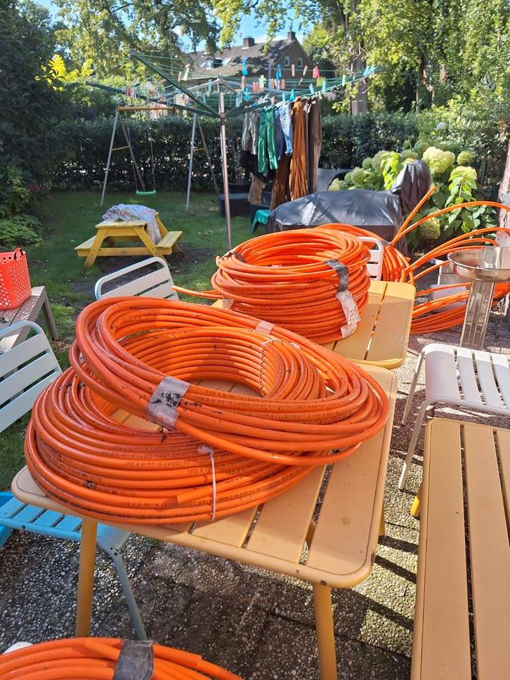360m Rehau vloerverwarming slang + krimpmatten + kantstrook, Doe-het-zelf en Verbouw, Verwarming en Radiatoren, Nieuw, Overige typen