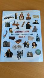 Entoen .nu - de canon van Nederland deel A, Ophalen of Verzenden, Zo goed als nieuw