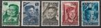 NVPH 573-577, Ophalen of Verzenden, Na 1940, Gestempeld