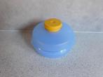 Tupperware Smartclip Saladebox Blauw Cup Geel, Ophalen of Verzenden, Zo goed als nieuw, Blauw, Overige typen