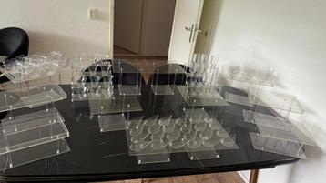 Transparante Dessert Displays – 3 modellen x2 beschikbaar voor biedingen