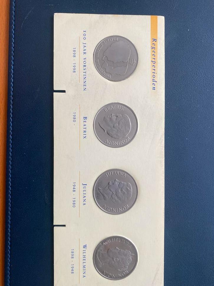 100 Jaar Vorstinnen Gedenkmunten Set, Postzegels en Munten, Munten | Nederland, Setje, Overige waardes, Koningin Wilhelmina, Ophalen of Verzenden