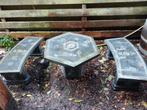 Japans betonnen tuinset, Tuin en Terras, Tuinsets en Loungesets, Ophalen of Verzenden, Zo goed als nieuw, Overige materialen