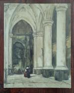 Kerkinterieur naar Johannes Bosboom, Antiek en Kunst, Ophalen of Verzenden