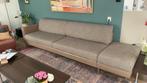 3,5 (deels) lederen zitbank, met loungedeel, 250 tot 300 cm, Gebruikt, Driepersoons, 75 tot 100 cm