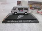 Herpa 1:87 Mercedes-Benz 100D D2 AMG Team in doos., Hobby en Vrije tijd, Modelauto's | 1:87, Ophalen of Verzenden, Bus of Vrachtwagen