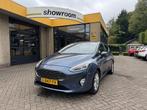 Ford Fiesta 1.0 EcoBoost Titanium Automaat Navi Carplay, Auto's, Ford, Gebruikt, Euro 6, Blauw, Lichtsensor