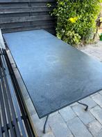 Natuursteen tafel, Tuin en Terras, Tuintafels, Ophalen, Gebruikt, Rechthoekig