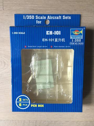 BOUWDOOS TRUMPETER SCHAAL 1:350 MERLIN EH-101 beschikbaar voor biedingen