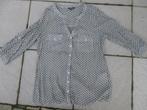 blouse zwart/wit 3/4 mouw, maat 44 M&S mode, M&S mode, Ophalen of Verzenden, Zo goed als nieuw, Maat 42/44 (L)