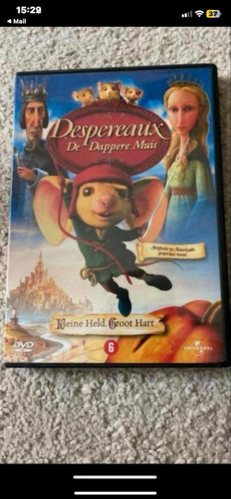 Despereaux de dappere muis DVD - Avontuur voor jong en oud!, Cd's en Dvd's, Dvd's | Kinderen en Jeugd, Gebruikt, Film, Avontuur