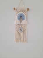 Macrame wandhanger met regenboog blauw, Nieuw, Ophalen of Verzenden, Wanddecoratie