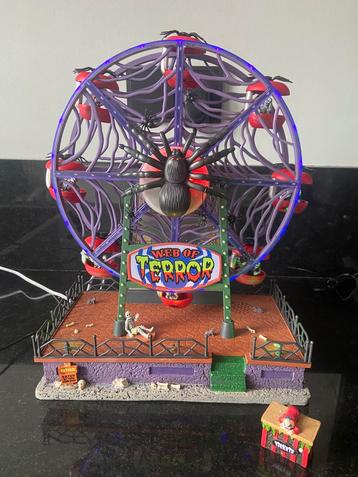 Lemax Web of terror van Spooky town beschikbaar voor biedingen