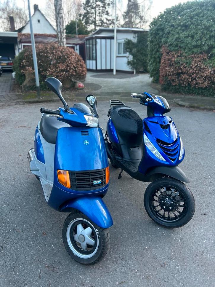 Zip 70cc brom !gereviseerd! Tekoop/teruil, Fietsen en Brommers, Scooters | Piaggio, Zo goed als nieuw, Zip, Maximaal 45 km/u, Tweetakt