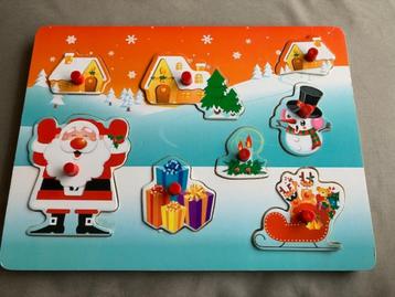 houten puzzel kerst beschikbaar voor biedingen